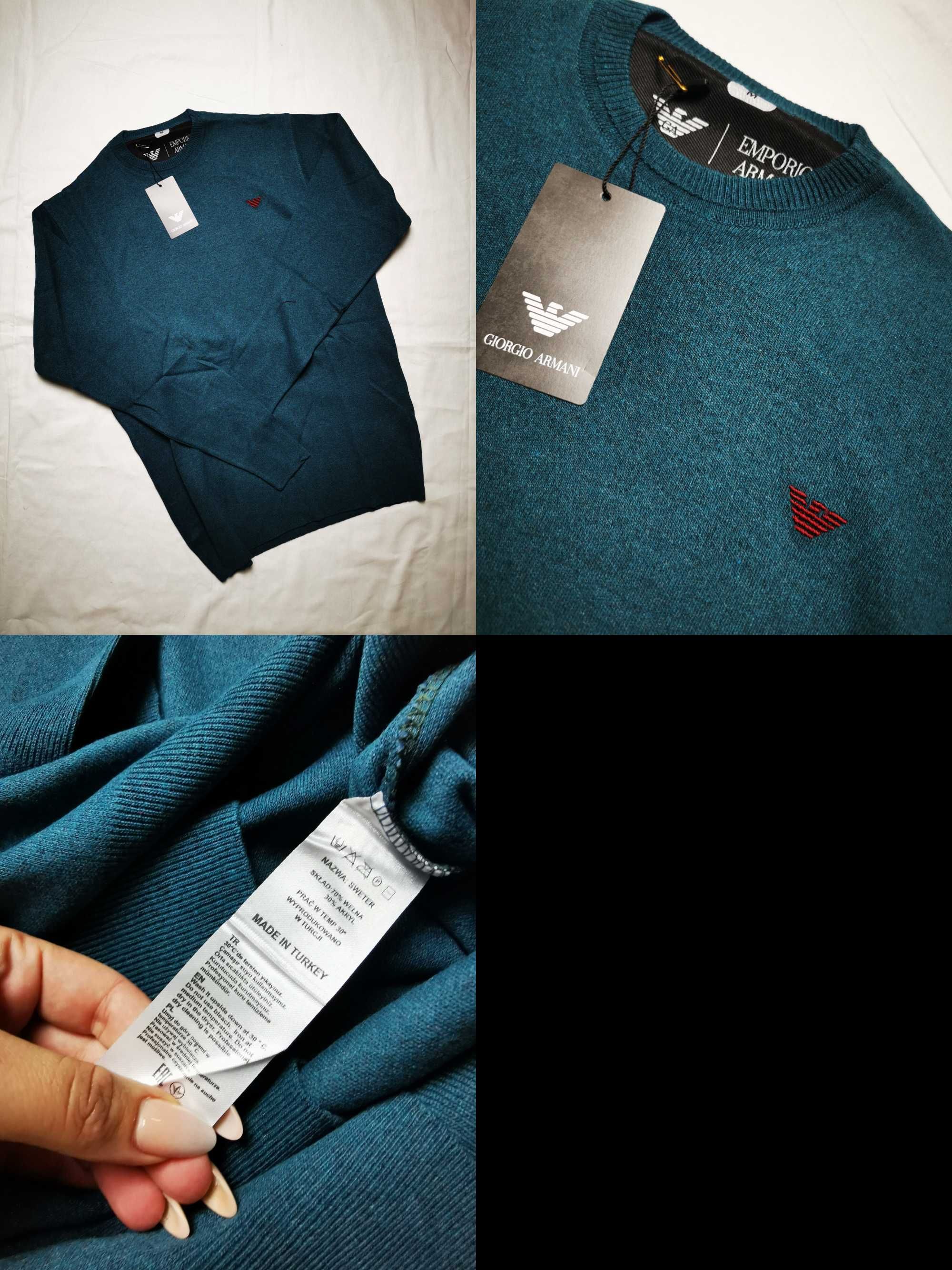 Sweter męski Armani Lacoste Ralph Lauren Polo nowość sweterek
