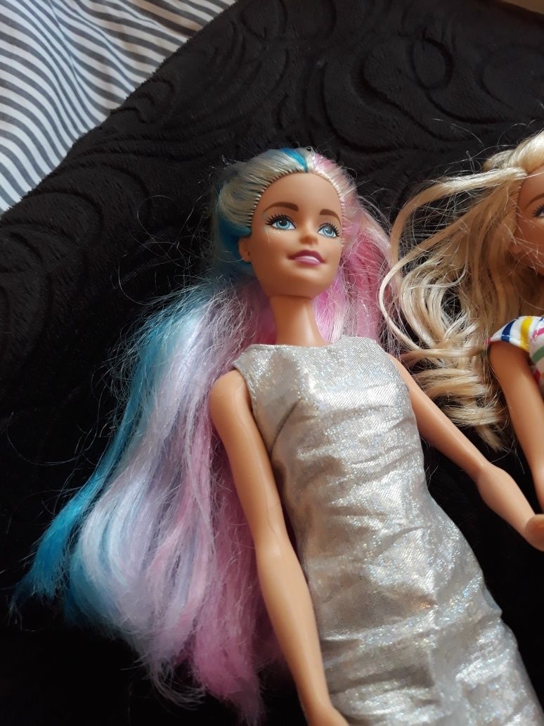 Lalki Barbie dwie przyjaciółki zestaw komplet