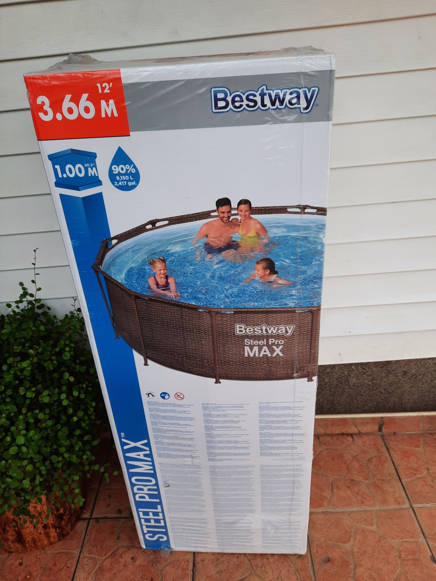 Basen bestway Steel pro max 3,66 NOWY