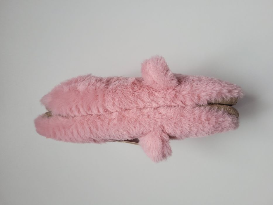 Różowe kapcie baleriny misie 35-38 nowe z metką