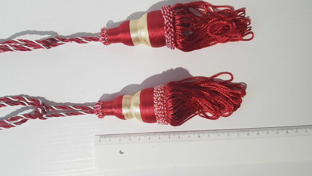 Подхват для штор - 4 шт. разных цветов