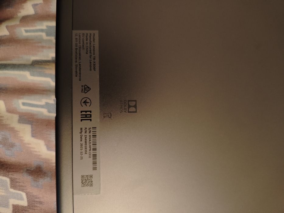 Планшет Lenovo TB-X306F, Андроїд 10 пам'ять 2/32,