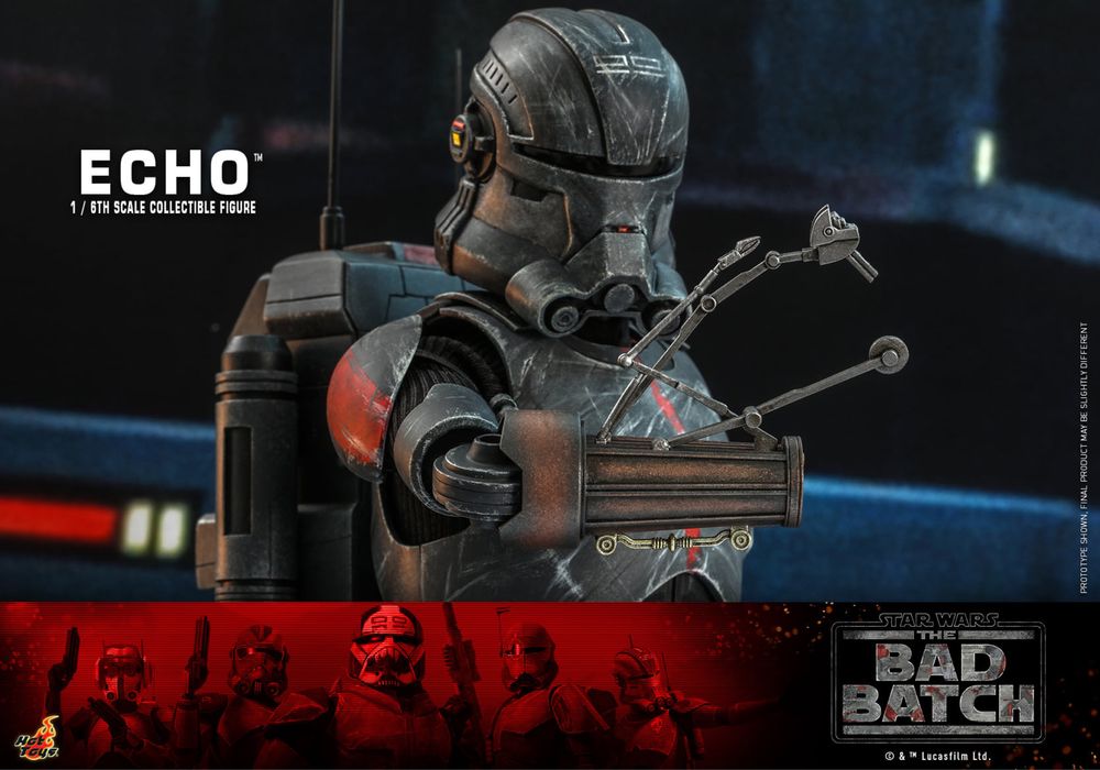 Фигурка 1/6 hot toys tms 42 star wars THE BAD BATCH – ECHO