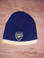Czapka dla dziecka zimowa Arsenal Londyn czapeczka dwustronna koszulka