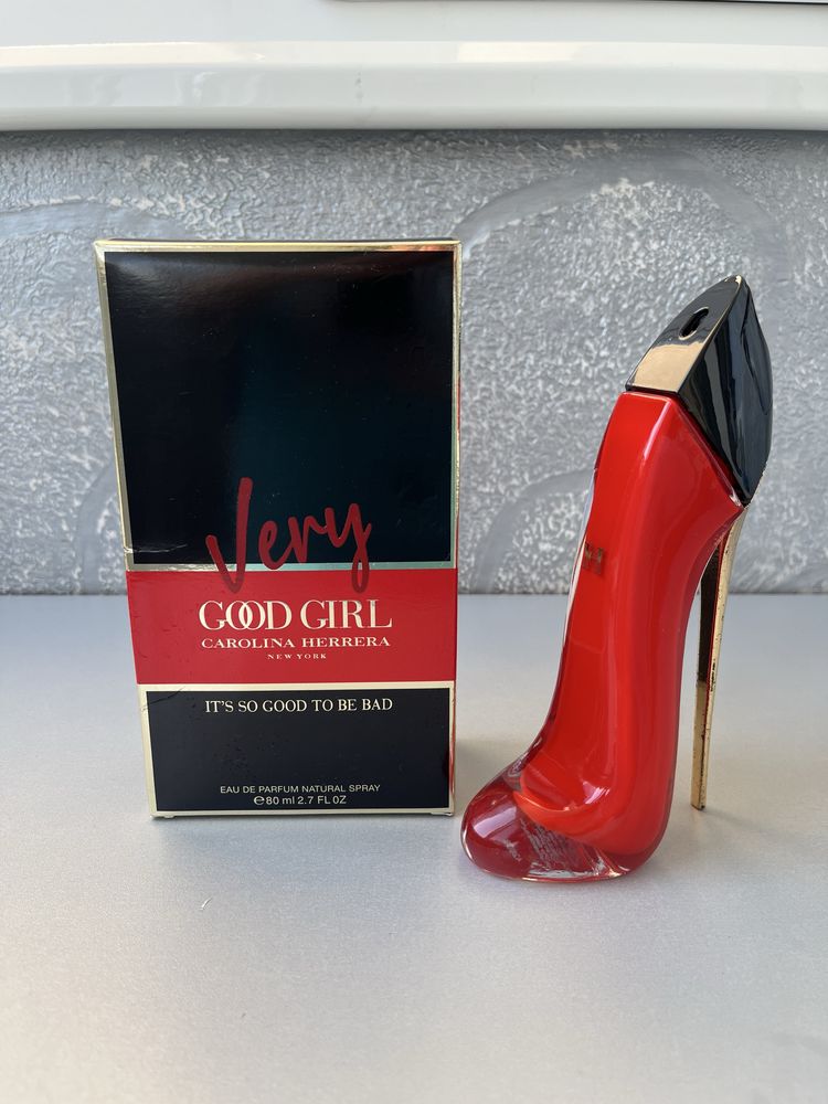 1250 грн‼️‼️ Парфумована вода Carolina Herrera Very Good Girl, 80 ml
