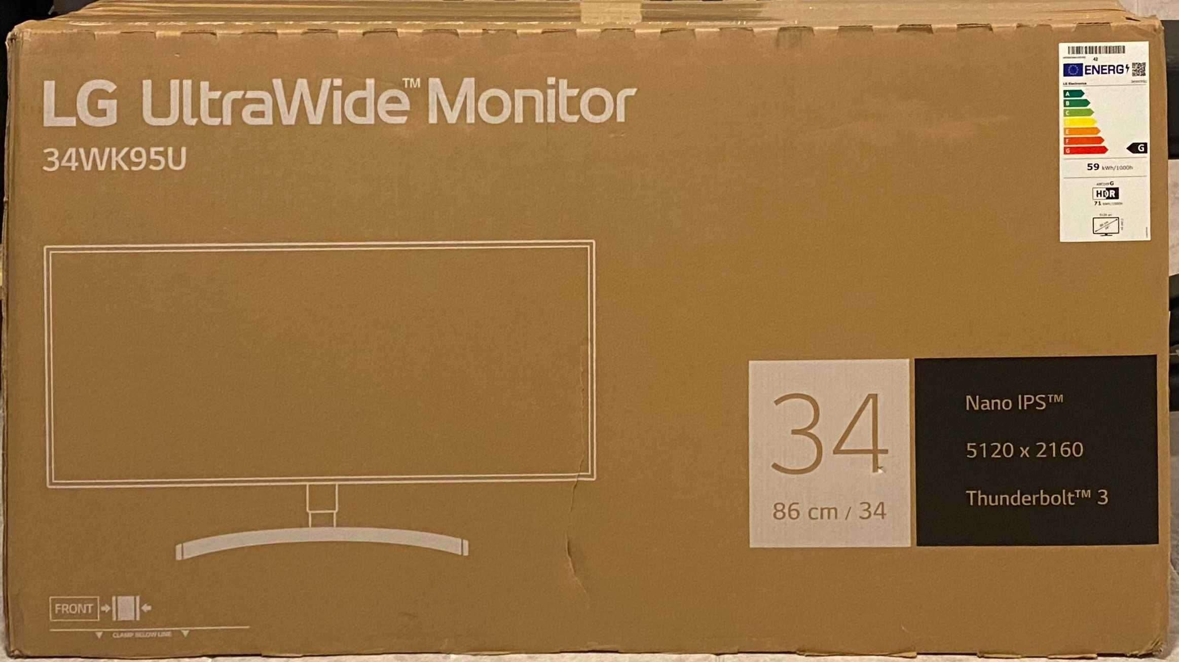 Monitor LG 34WK95U-W (34'' - WUHD - IPS)