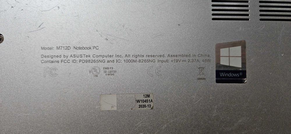 Ноутбук Asus VivoBook 17 M712D