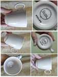 Керамическая чашка для кофе Designed Mosa by Philips Vintage