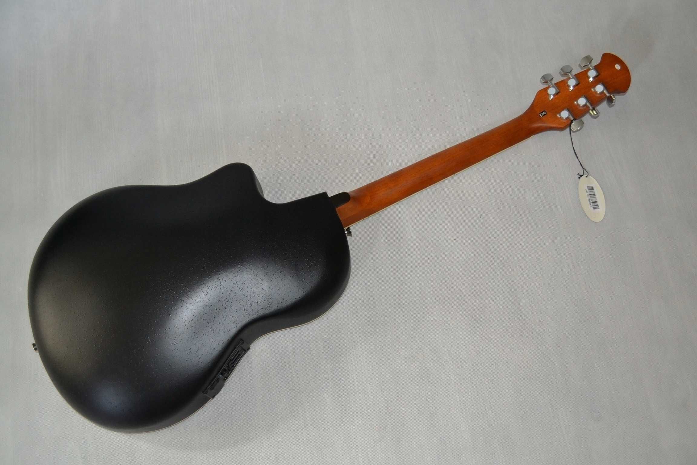 Harley Benton HBO-600 BK nowa gitara elektroakustyczna - wyregulowana!