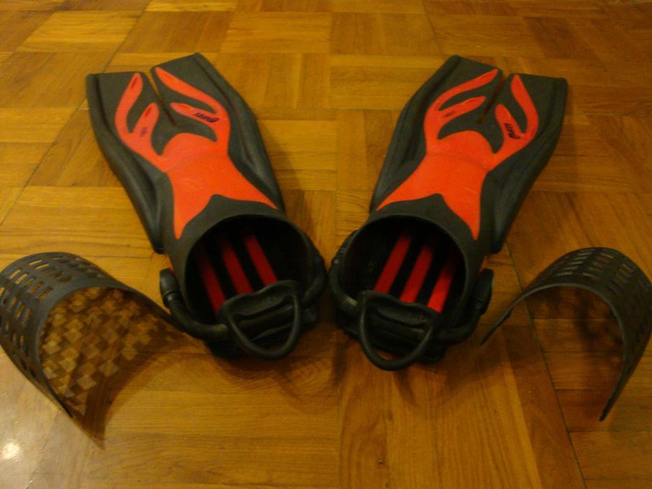 Ласты MARES RAPTOR ( Италия ) , разм XL (41-45/ или до 47 - регулир. )