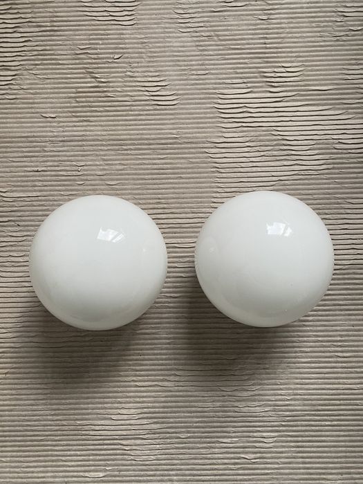 2 x szklany klosz / lampa
