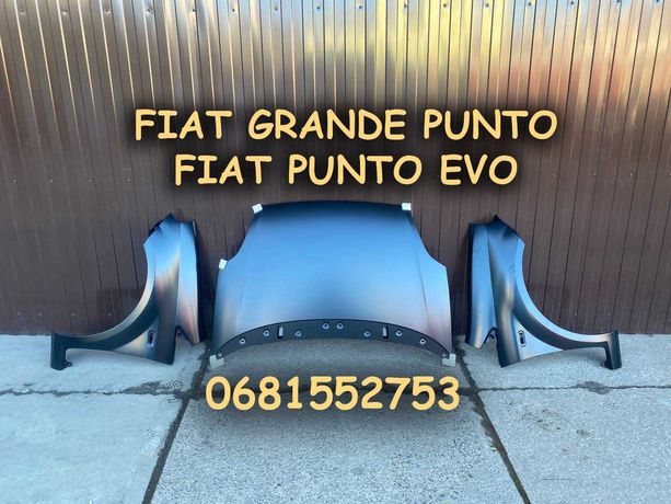 Капот Крило Fiat Grande Punto Evo 199 Крыло Фиат Пунто Ево