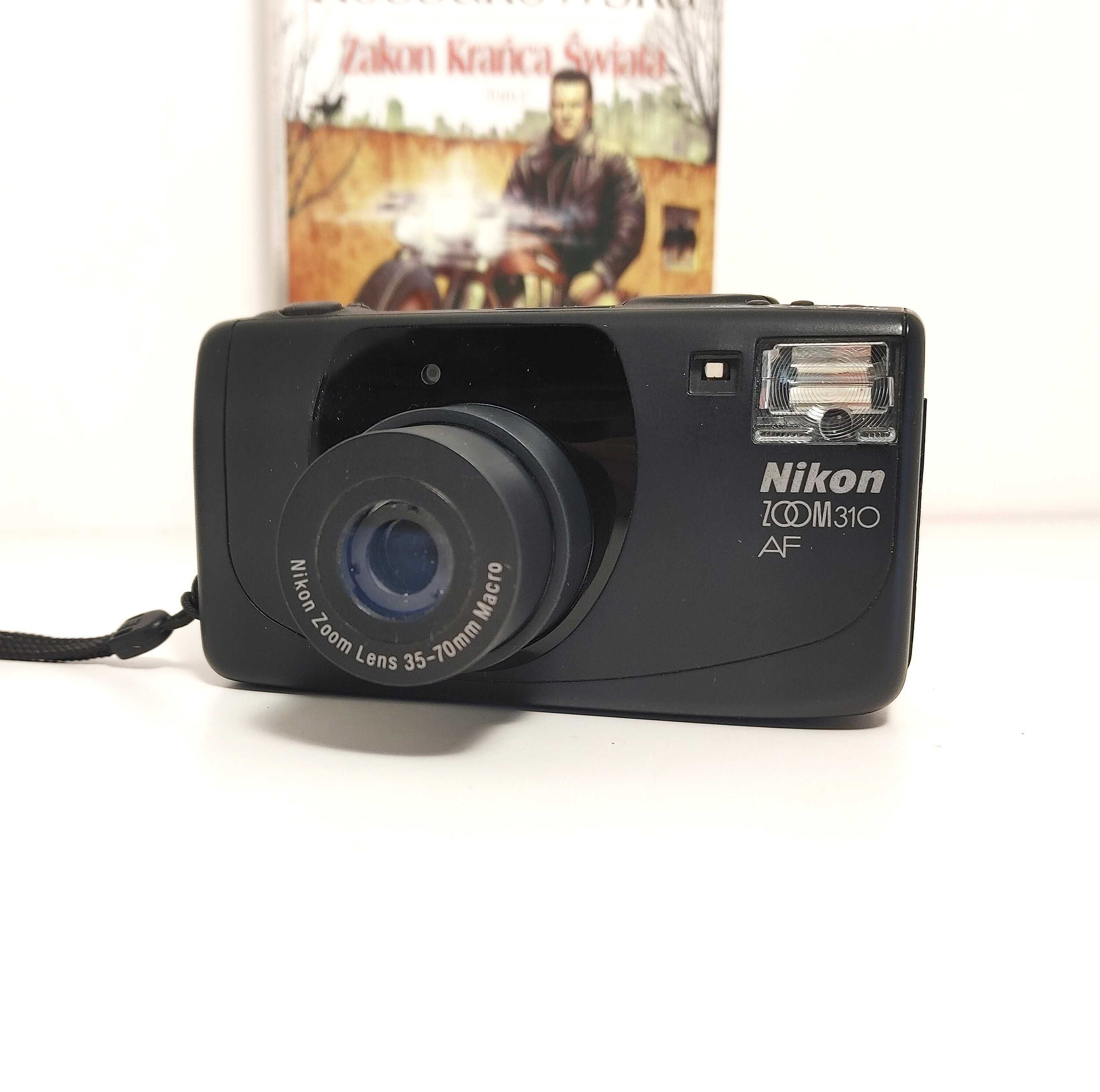 Mały niezawodny Analogowy kompakt  NIKON ZOOM 310 AF 35-70 mm na START