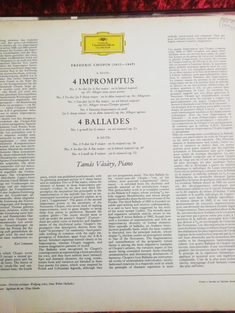 LP's Deutsche Grammophon Gesellschaft