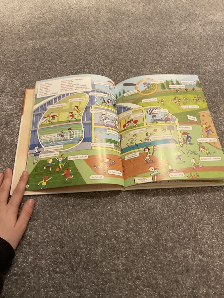 Księga Niemieckich Słówek dla dzieci