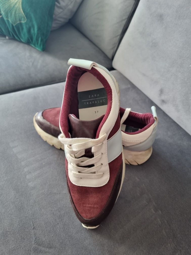 Sneakersy botki  zara rozm 37 okazja