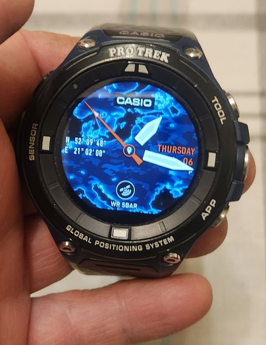 Smartwatch Casio ProTrek WSD F20