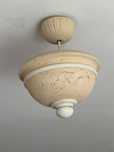 Candeeiro Plafond de tecto em terracota e craquelê