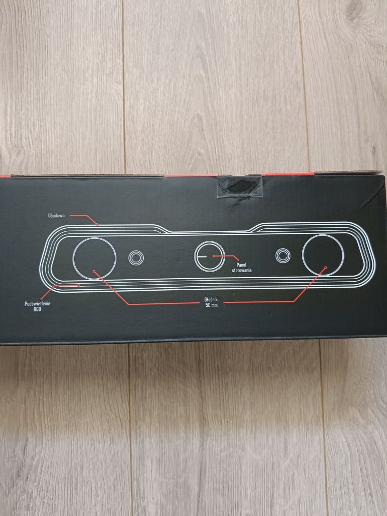 Soundbar komputerowy MAD DOG SGS300 RGB bluetooth
