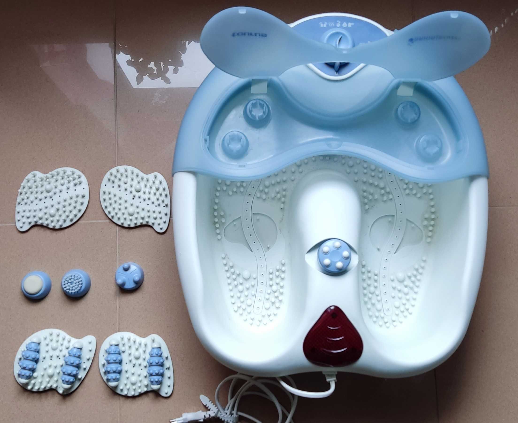 Máquina de Massagem para Pés com Hidromassagem c/ Acessórios