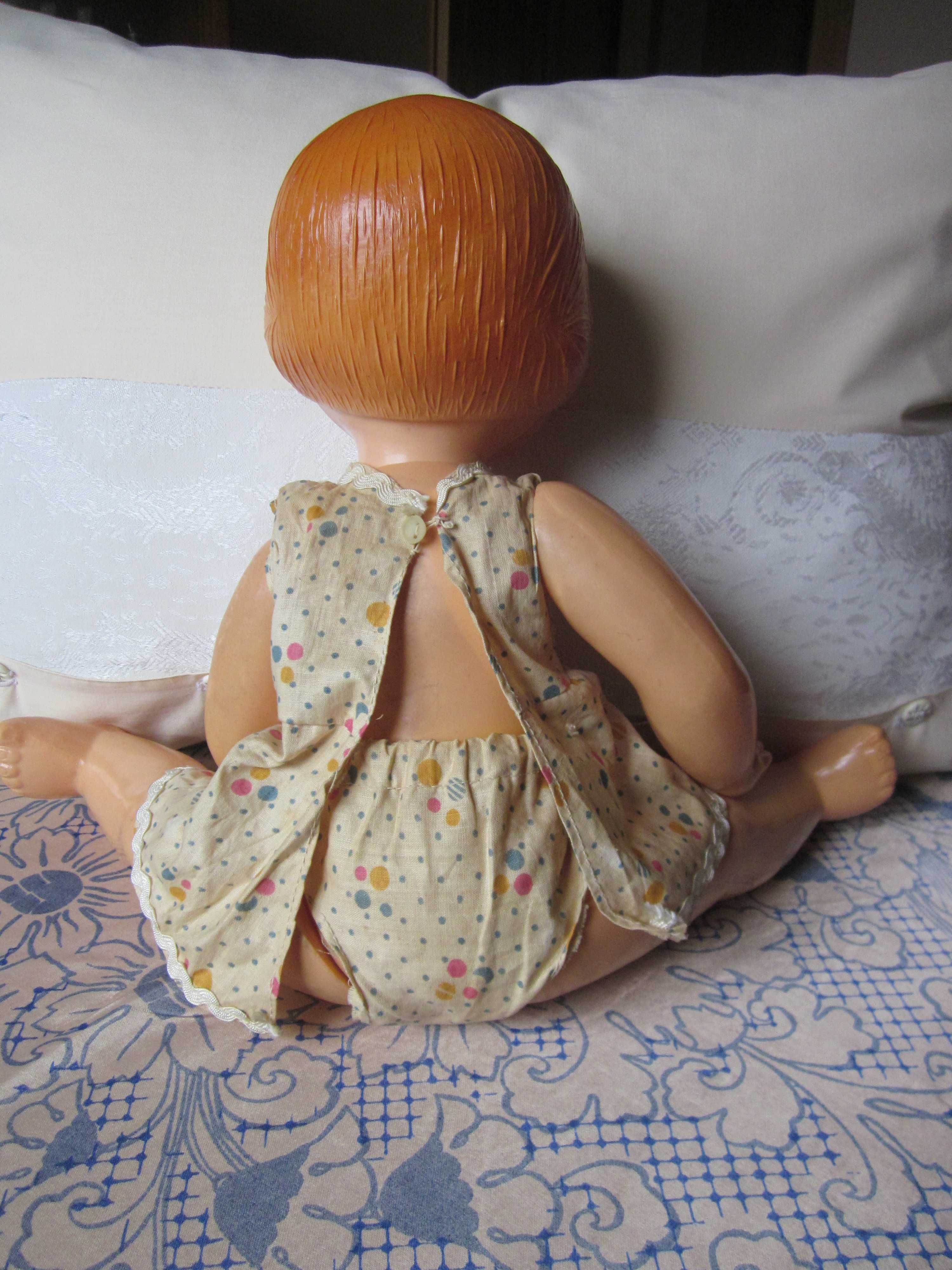 Дуже рідкісна лялька часів СРСР. Целулоїд. Вишина 45 см.