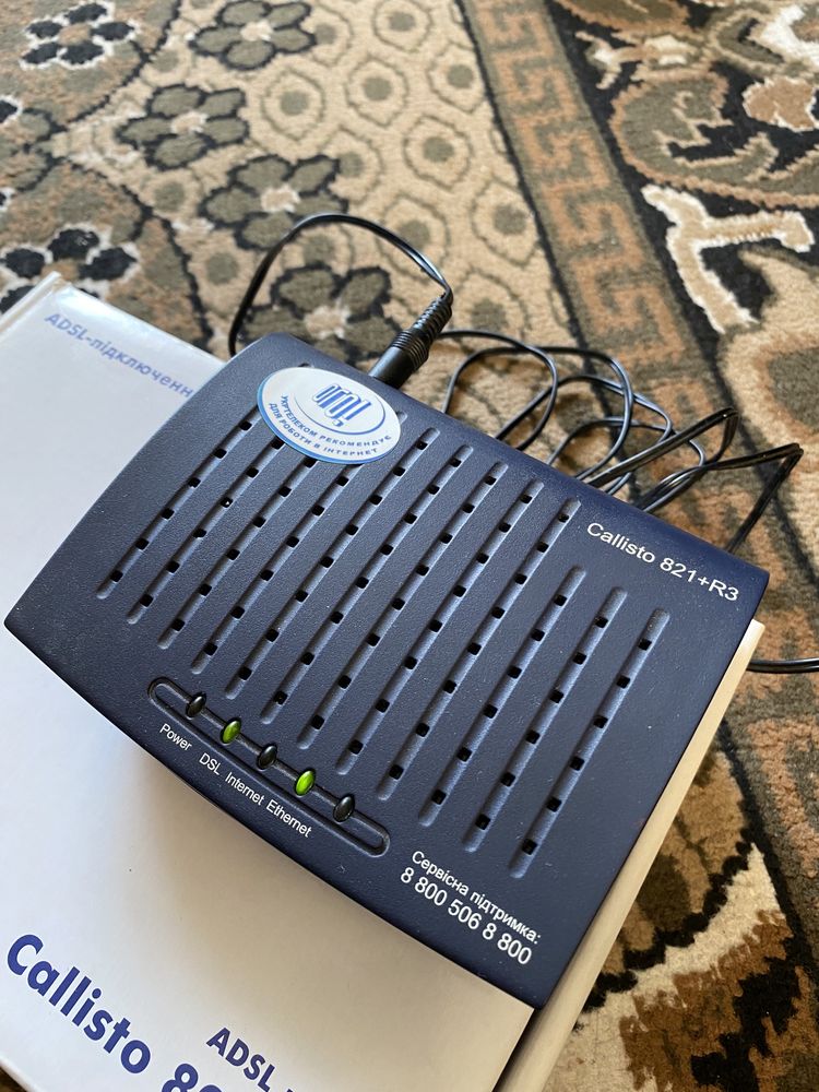 Модем Callisto 821+R3 ZTE, роутер