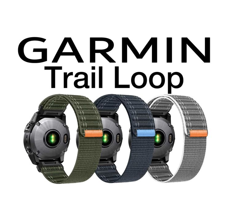 Ремешок для часов Garmin Fenix/Epix QuickFit 22 и 26 мм липучка Trail