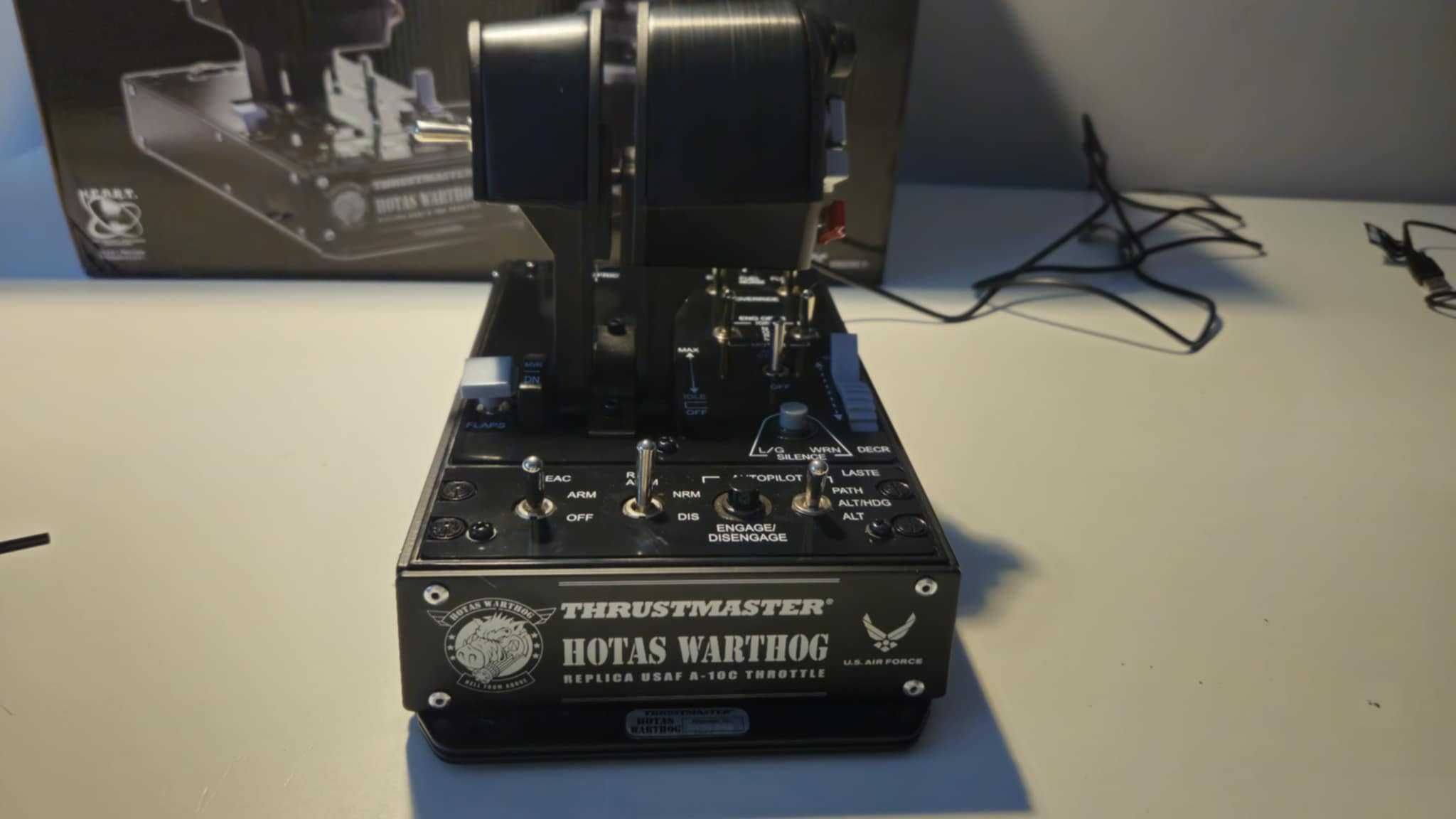 Thrustmaster Hotas Warthog jak nowy - joystick i przepustnica
