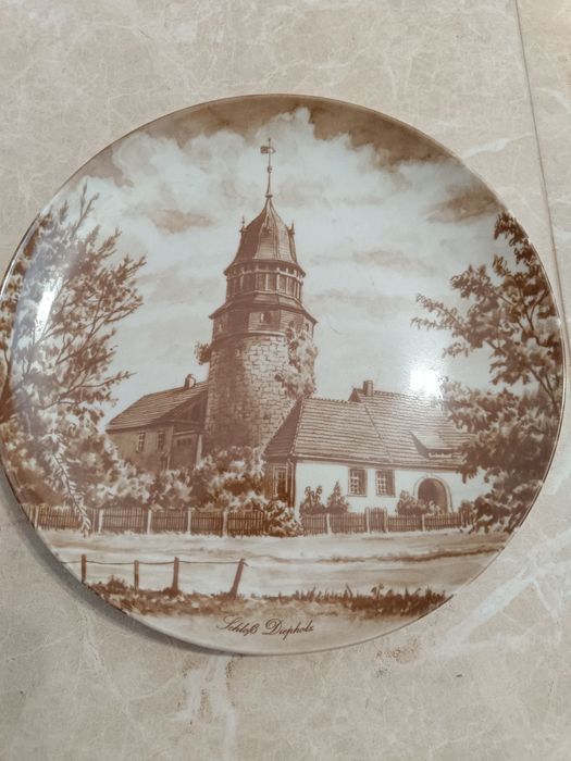 декоративная тарелка