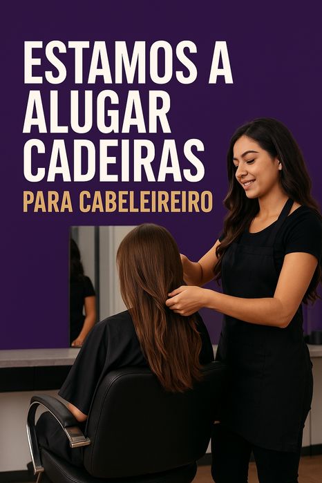 Aluga-se Cadeira de Cabeleireiro
