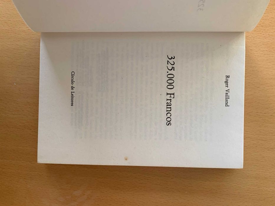 325.000 Francos - Roger Vailland