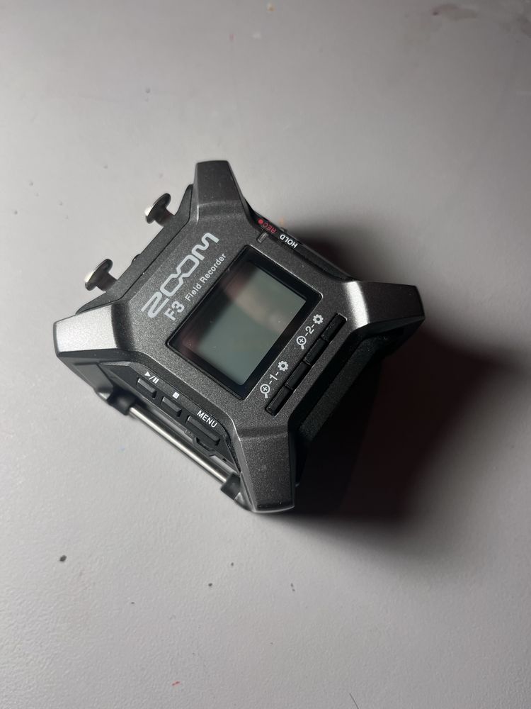 Zoom F3 gravador