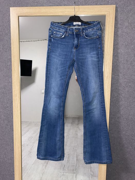 Джинсы zara джинс женские  клеш  штаны