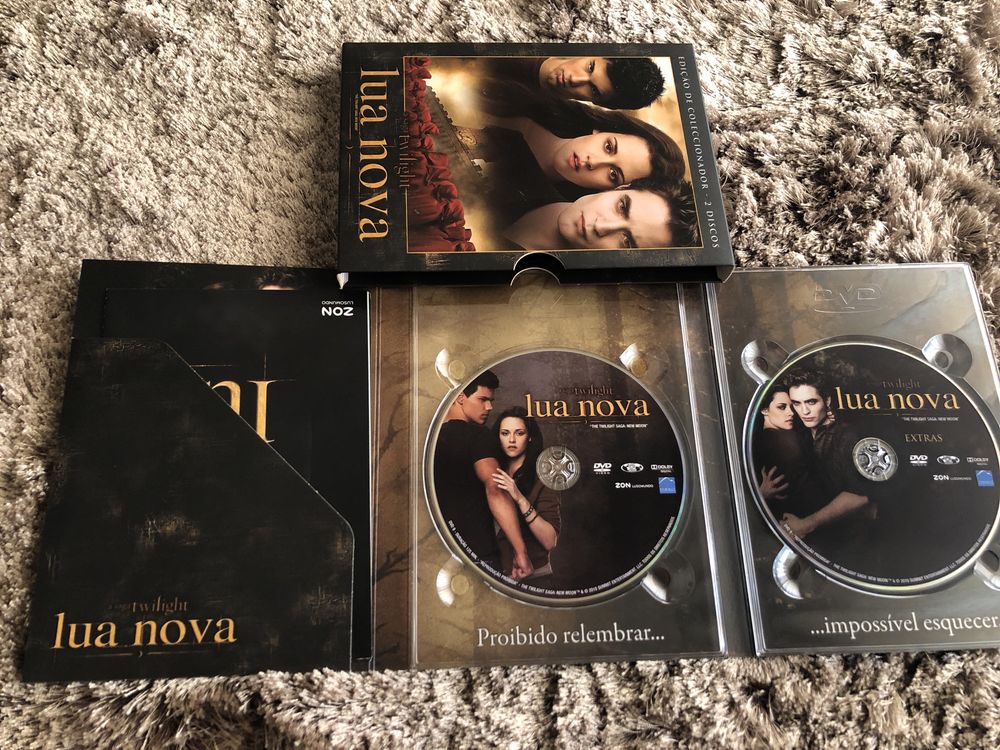 Coleção de DVDs da Saga Twilight