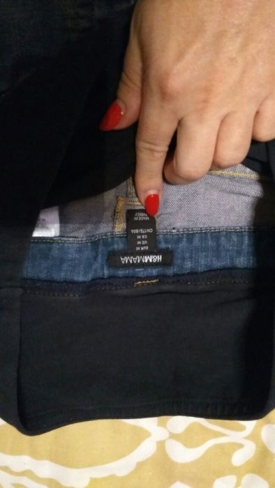 Джинсовая юбка для беременных