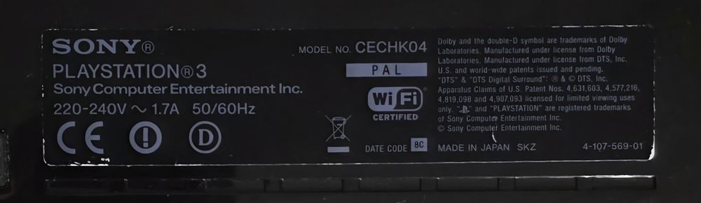 Playstation 3 Fat 80gb + Comando + Jogo