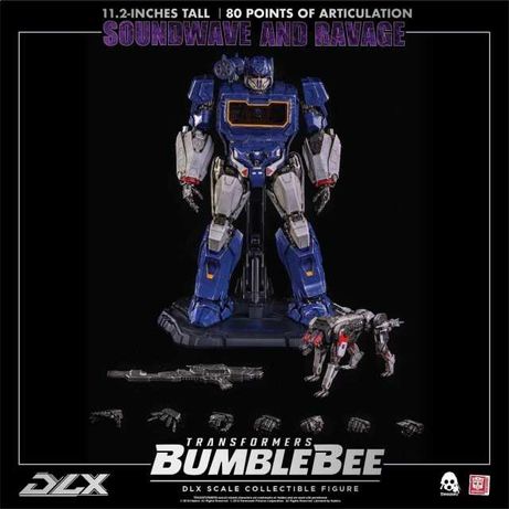 Transformers Bumblebee - Soundwave & Raveger (Threezero DLX)