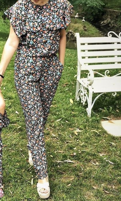 Новий Комбінезон з штапеля, літо наряд, розмір М, підходить для гв