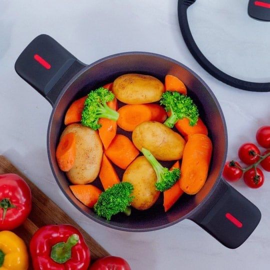 Каструля Magio MG Лита антипригарна 5л 24 см