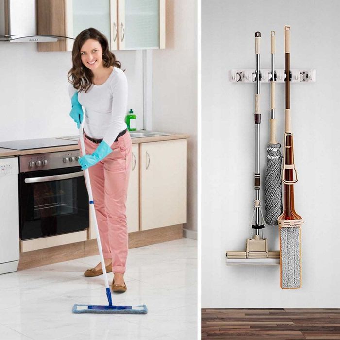 Nowy wieszak / uchwyt / organizer / listwa na miotły / COSTWAY !7783!