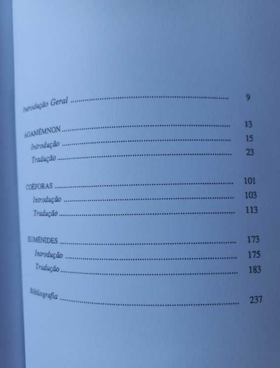 Oresteia; Agamémnon, Coéforas, Euménides - Ésquilo