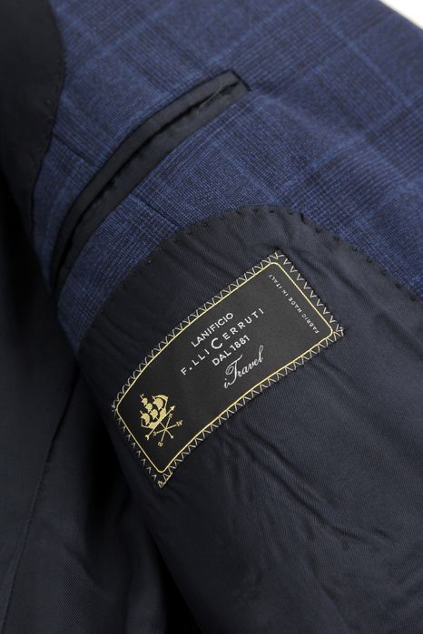 LUIGI BIANCHI Mantova Sartoria чоловічий картатий вовняний піджак (S)