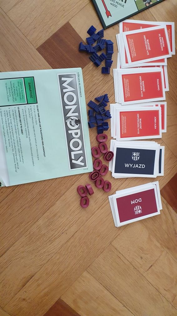 Gra Monopoly FC Barcelona Hasbro