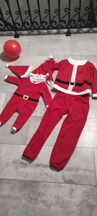Ubranko na s się świąteczna na święta mikołaje