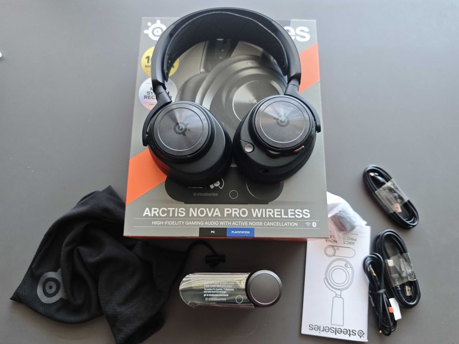 Bezprzewodowy Headset/Słuchawki Steelseries Nova Pro Wireless mini ANC
