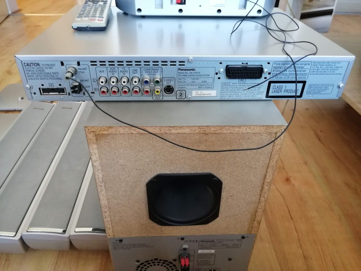 Sprzedam kino domowe Panasonic