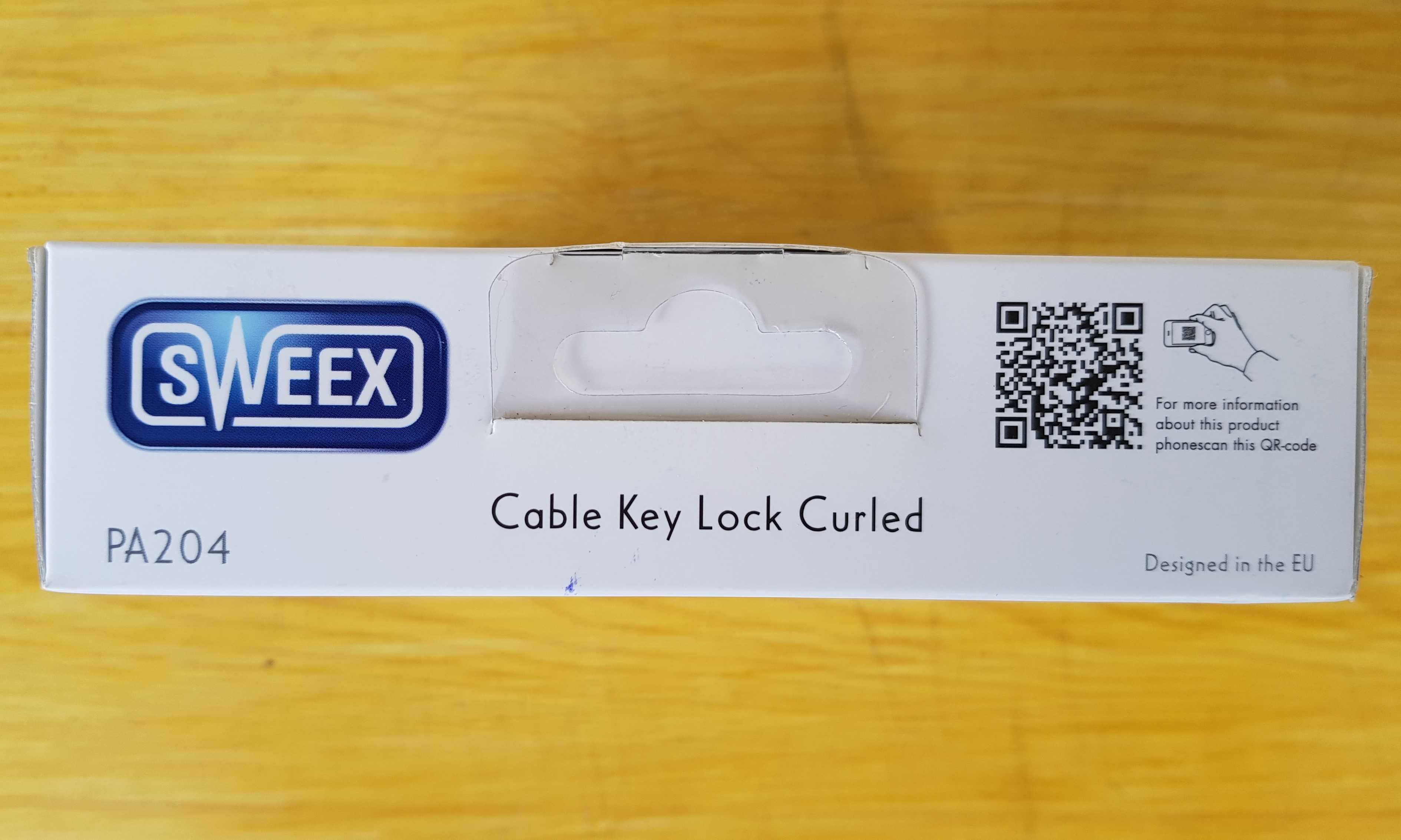 Linka zabezpieczająca notebooka na klucz PA204-Sweex