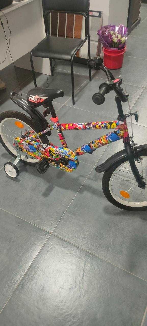Наклейки на дитячі велосипед толокар , Зміна стилю