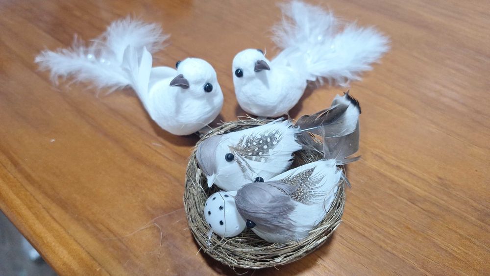 Pássaros para árvore de Natal