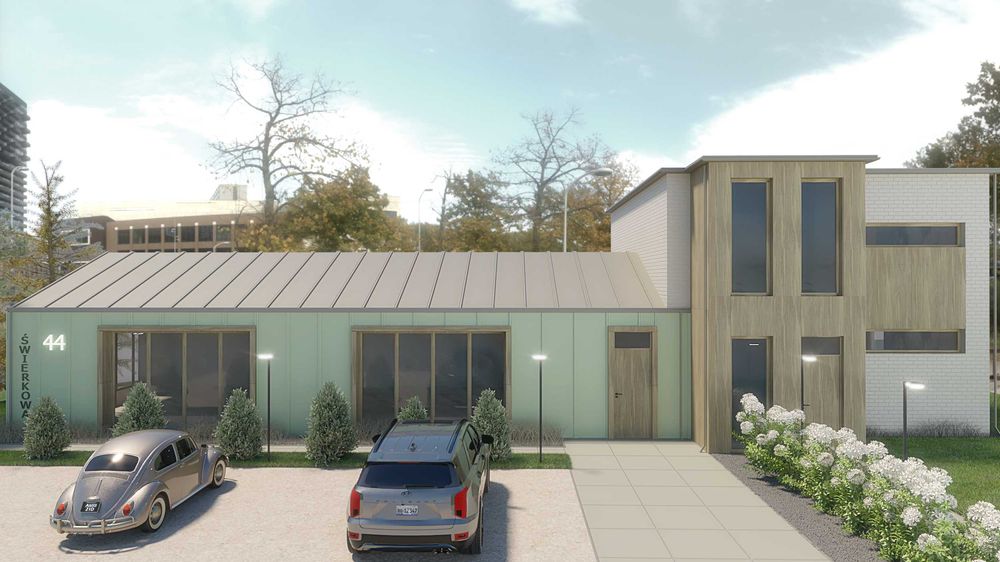 Działka Usługowo Mieszkalna Dom